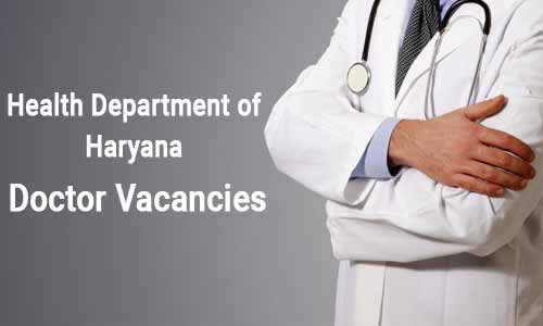 JOB ALERT: Haryana Health Department releases 447 Vacancies for Medical Officer post