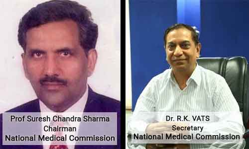 Meet the new Medical Regulators: AIIMS ENT HOD Dr Suresh Chandra Sharma appointed NMC Chairman, RK Vats as Secretary
